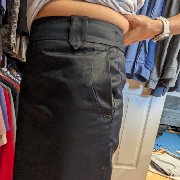 Mexx pencil skirt size 36/6 pinstripe - Picture 3 of 7